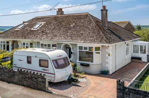 Semi-detached bungalow for sale in Carbeile Road, Torpoint, Cornwall