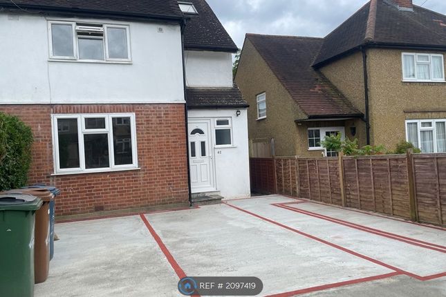 Thumbnail Semi-detached house to rent in Nelson Road, Stanmore