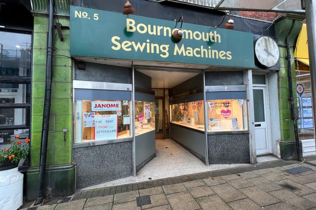 Retail premises to let in 5 Southbourne Grove, Southbourne, Bournemouth
