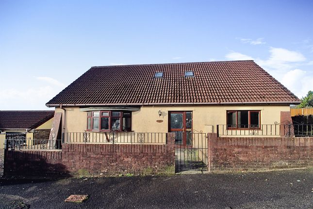 Thumbnail Detached bungalow for sale in The Heathlands, Gilfach Goch, Porth