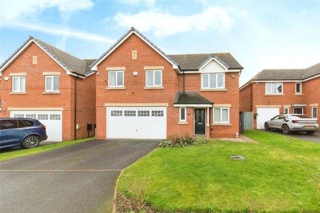 Thumbnail Detached house for sale in Williams Drive, Shavington, Crewe, Cheshire
