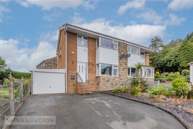 Thumbnail Semi-detached house for sale in Woodroyd, Golcar, Huddersfield, West Yorkshire