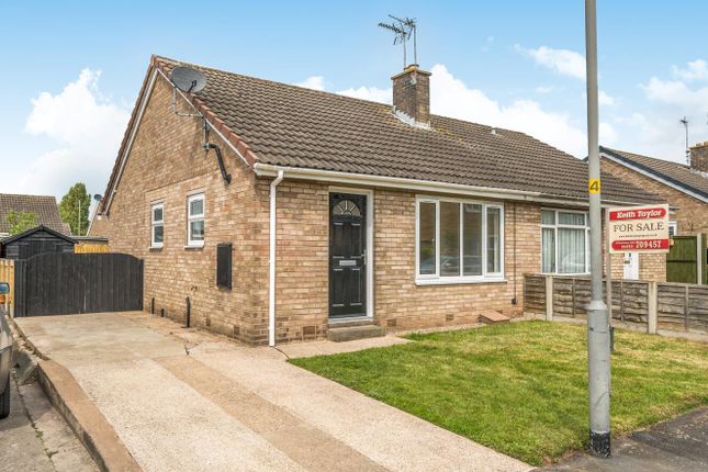 Thumbnail Semi-detached bungalow for sale in Beechfield Close, Thorpe Willoughby, Selby