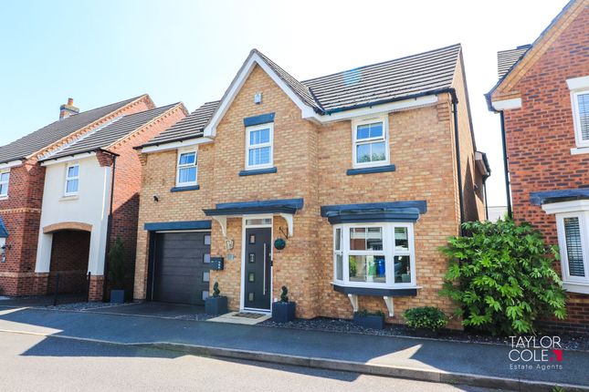 Thumbnail Detached house for sale in Field Close, Kettlebrook, Tamworth