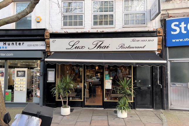 Thumbnail Commercial property to let in Lux Thai Restaurant Ltd, Lordship Lane, London