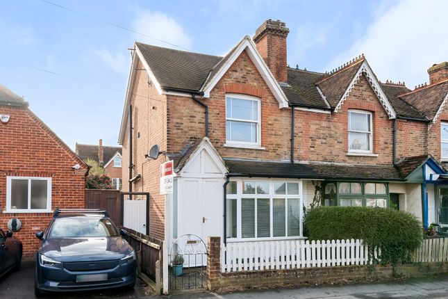 Thumbnail End terrace house for sale in Anyards Road, Cobham