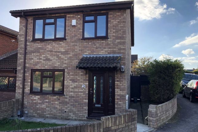 Thumbnail Detached house to rent in Woodham Park, Barry