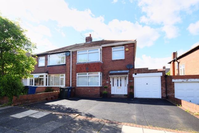 Thumbnail Semi-detached house for sale in The Riding, Kenton, Newcastle Upon Tyne