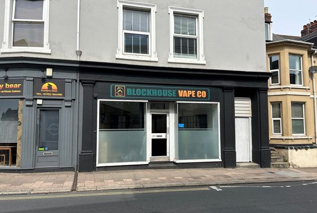Thumbnail Retail premises to let in 24 Devonport Road, Stoke, Plymouth, Devon
