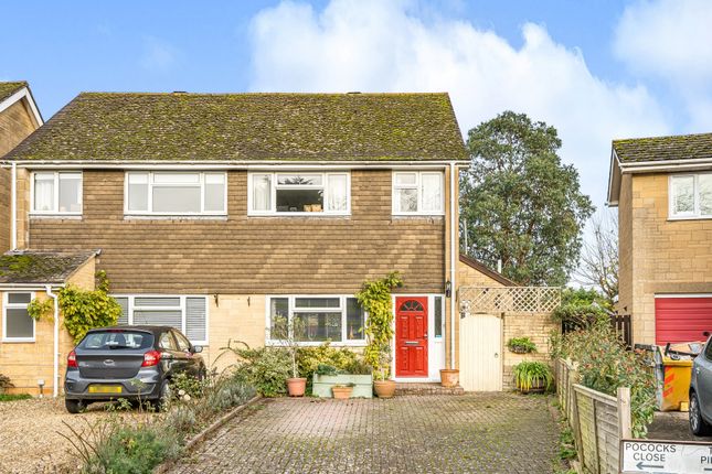 Thumbnail Semi-detached house for sale in Pococks Close, Bampton, Oxfordshire