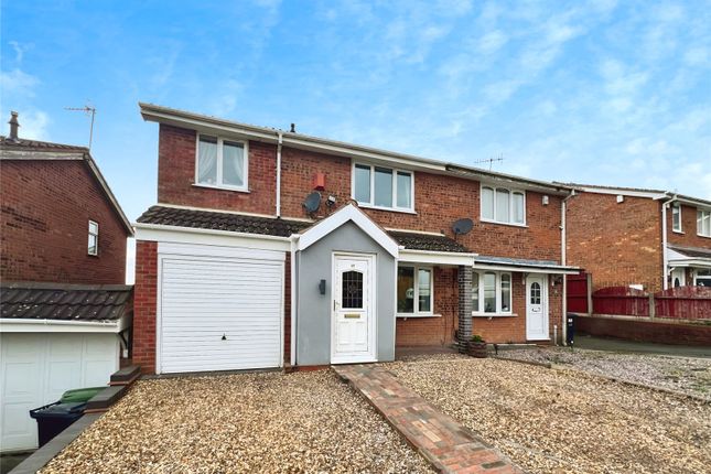 Thumbnail Semi-detached house for sale in Brelades Close, Milking Bank, Dudley, West Midlands