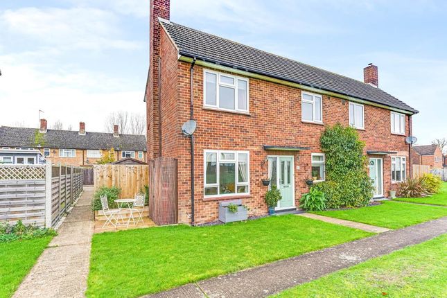 Thumbnail Semi-detached house for sale in Cardiff Place, Bassingbourn, Royston