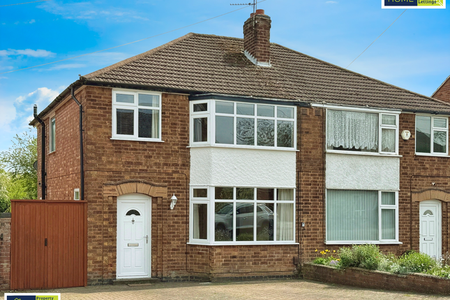 Thumbnail Semi-detached house for sale in Marina Drive, Groby, Leicester