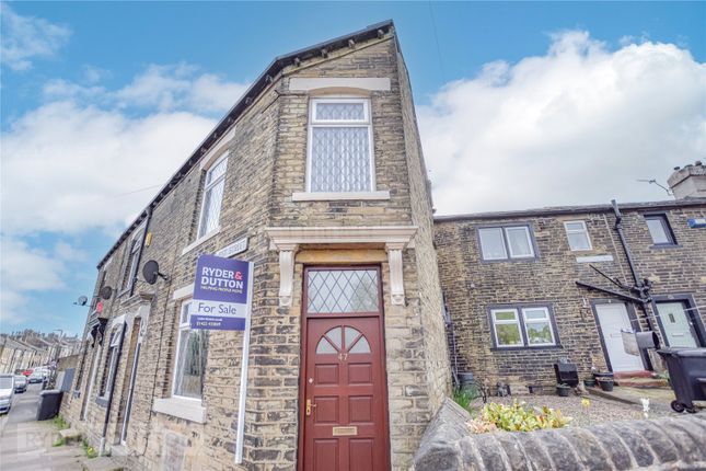 Thumbnail End terrace house for sale in West Street, Shelf, Halifax, West Yorkshire