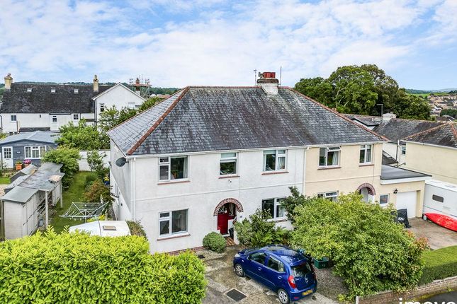Thumbnail Semi-detached house for sale in Belvedere Road, Newton Abbot
