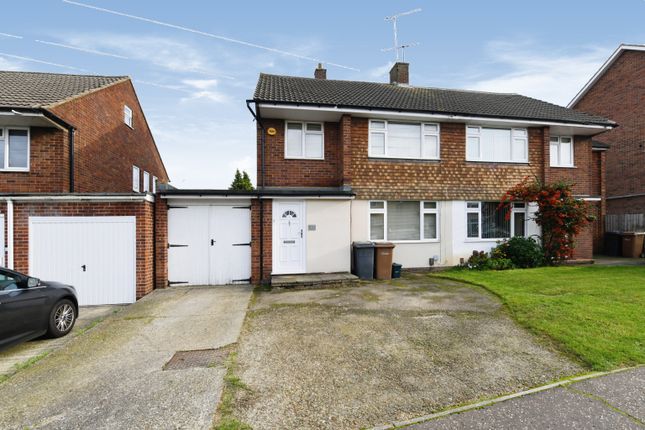 Thumbnail Semi-detached house for sale in Ravensbourne Drive, Chelmsford