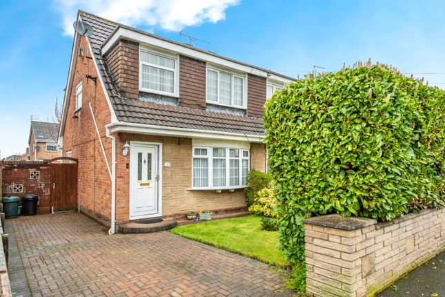 Thumbnail Semi-detached house for sale in Mallory Avenue, Lydiate, Merseyside