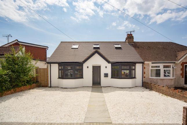 Thumbnail Semi-detached bungalow for sale in The Crescent, Southwick, Brighton