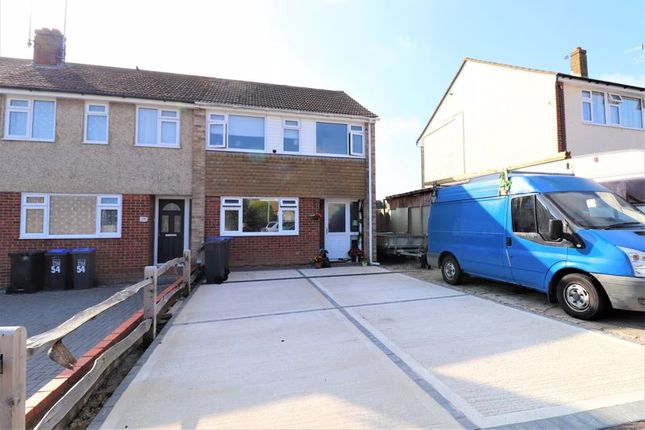 End terrace house for sale in Pentland Road, Worthing