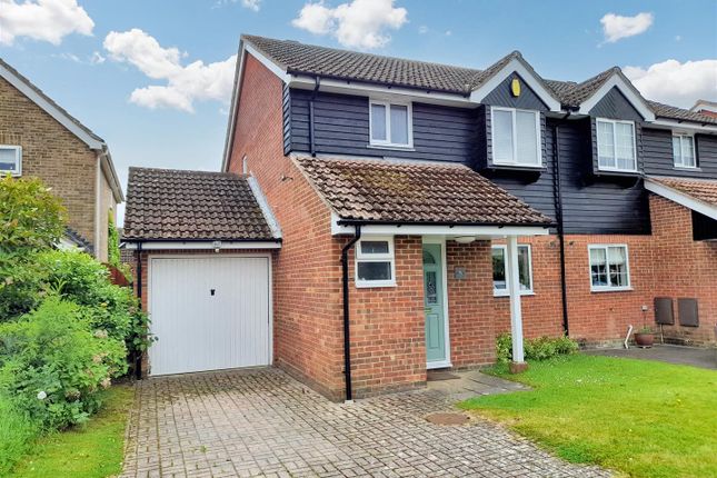 Thumbnail Semi-detached house for sale in Belle Meade Close, Woodgate, Chichester