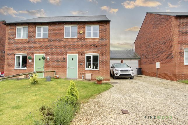 Thumbnail Semi-detached house for sale in Model View, Creswell, Worksop