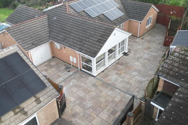 Thumbnail Detached bungalow for sale in Hereward Drive, Thurnby, Leicester