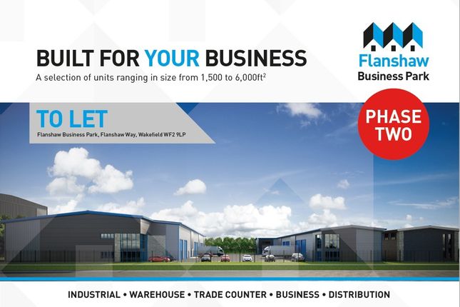Industrial to let in Flanshaw Business Park, Flanshaw Way, Wakefield, West Yorkshire