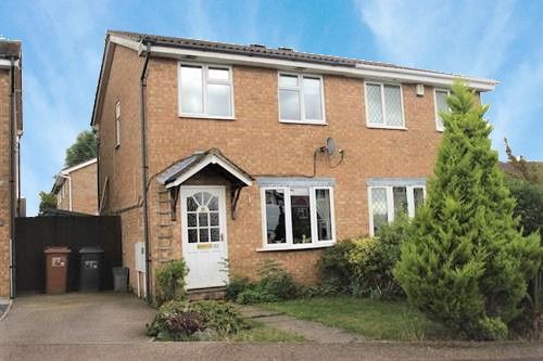 Thumbnail Semi-detached house to rent in Javelin Close, Duston, Northampton