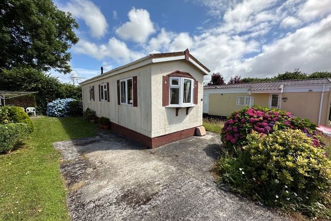 Thumbnail Mobile/park home for sale in Sun Valley Park, St. Columb