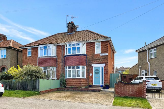 Thumbnail Semi-detached house for sale in Irex Road, Lowestoft