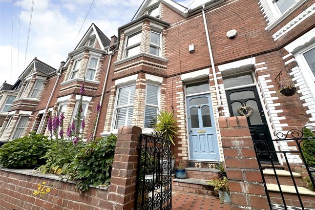 Thumbnail Terraced house to rent in Athelstan Road, St. Leonards, Exeter
