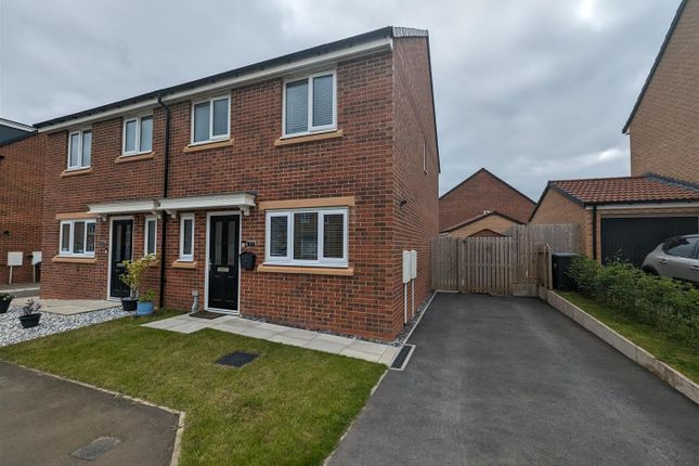 Thumbnail Semi-detached house for sale in Chestnut Way, Newton Aycliffe