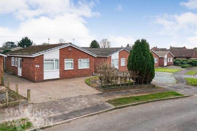 Thumbnail Detached bungalow for sale in St. Laurence Avenue, Brundall, Norwich