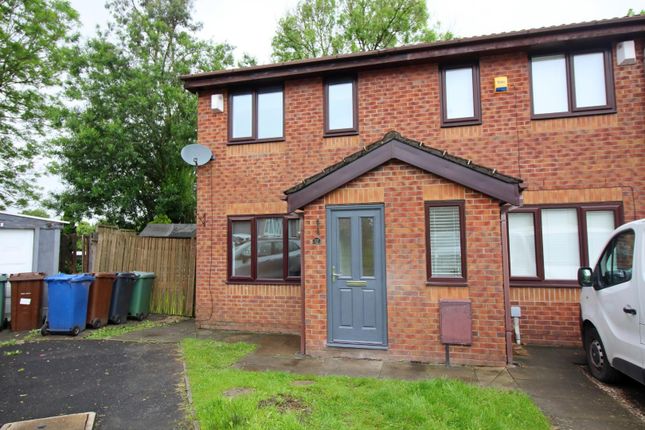Thumbnail Semi-detached house for sale in Beverley Close, Whitefield, Manchester