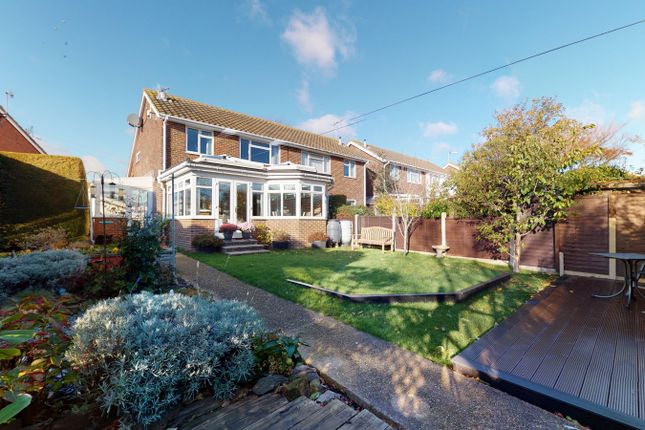 Thumbnail Semi-detached house for sale in Test Road, Sompting, Lancing