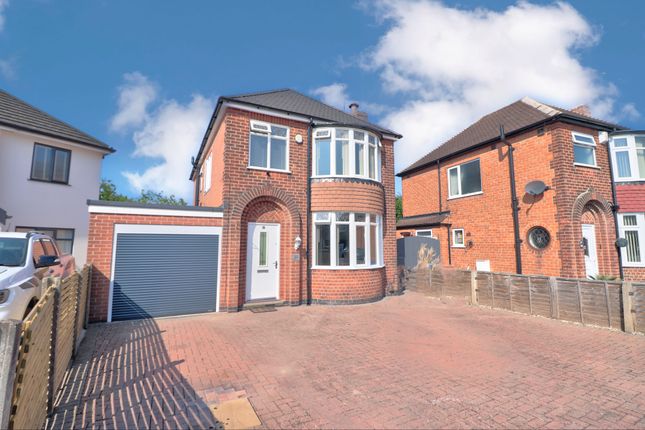 Thumbnail Detached house for sale in Woodlands Avenue, Shelton Lock, Derby