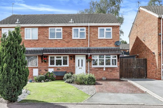 Thumbnail Semi-detached house for sale in Brutus Drive, Coleshill, Birmingham, Warwickshire