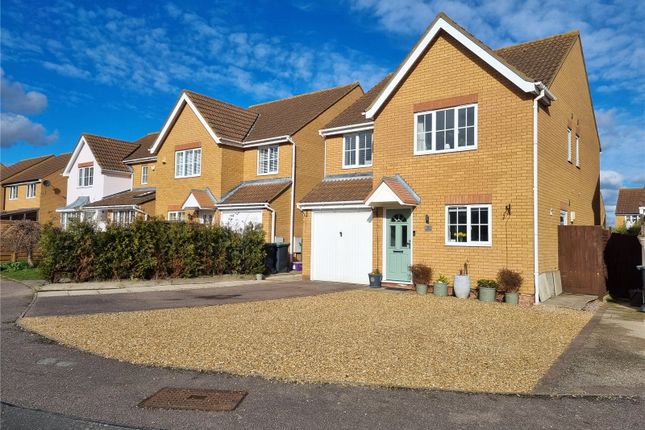 Thumbnail Detached house for sale in Pickering Close, Sandy, Bedfordshire