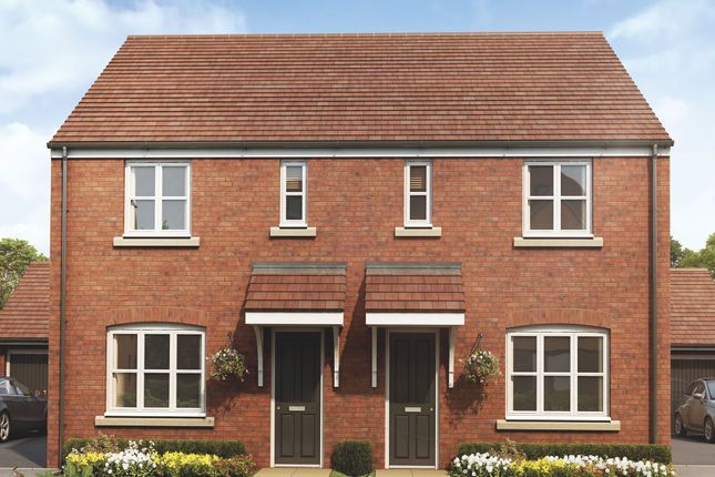 Thumbnail Semi-detached house for sale in "The Hanbury" at Langate Fields, Long Marston, Stratford-Upon-Avon