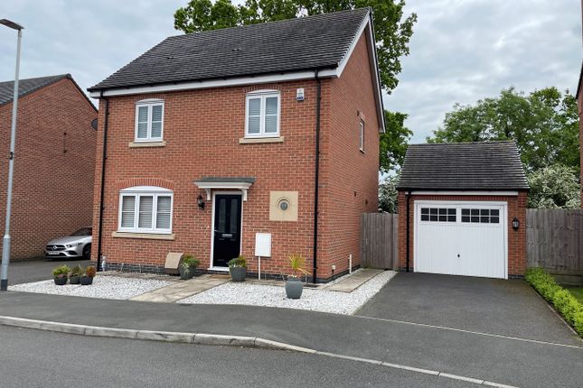 Thumbnail Detached house for sale in Wright Road, Stoney Stanton, Leicester
