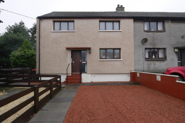Thumbnail End terrace house to rent in 8 Whitehill Road, Carrutherstown, Dumfries