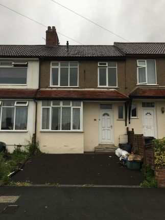 Terraced House Exterior With A Tiled Roof, Drivewa...