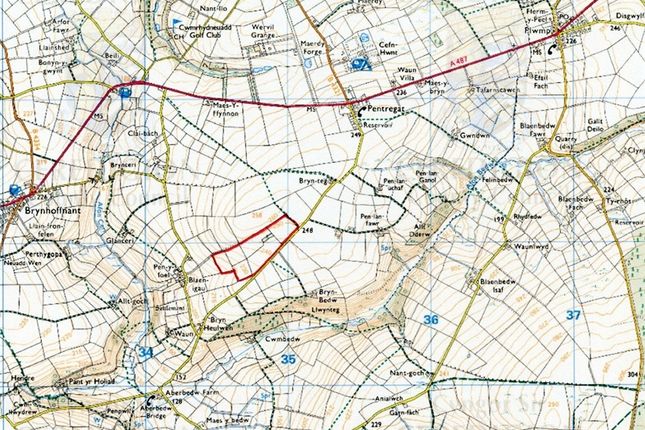 Land for sale in 29 Acres At, Blaenige, Rhydlewis, Llandysul, Ceredigion