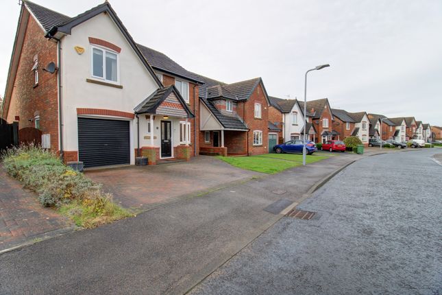 Thumbnail Detached house for sale in Warwick Grove, Bedlington