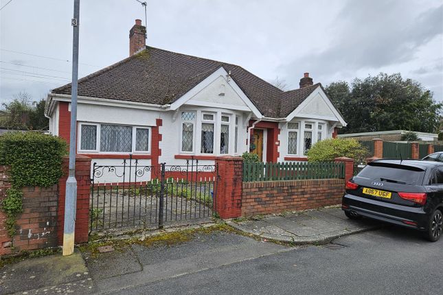 Thumbnail Detached bungalow for sale in Fairfield Close, Victoria Park, Cardiff