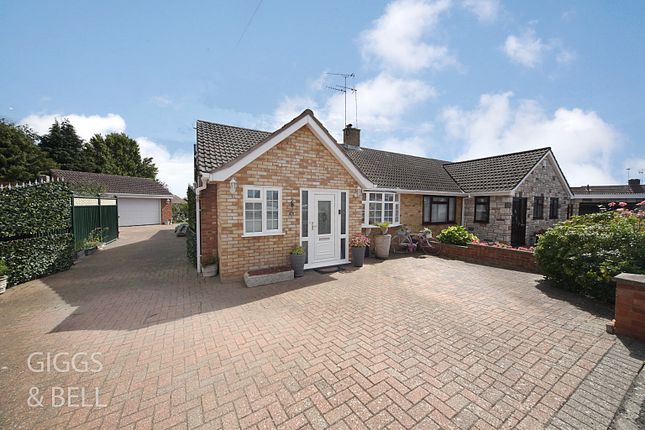Thumbnail Semi-detached bungalow for sale in Monton Close, Luton, Bedfordshire