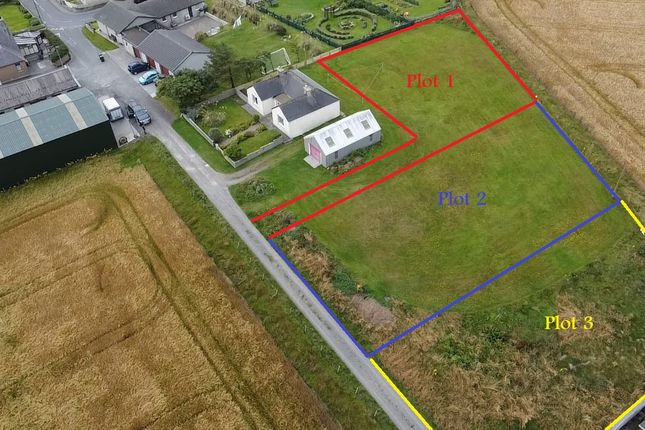 Thumbnail Land for sale in Plots At Burnbank, Hillside Road, Stromness