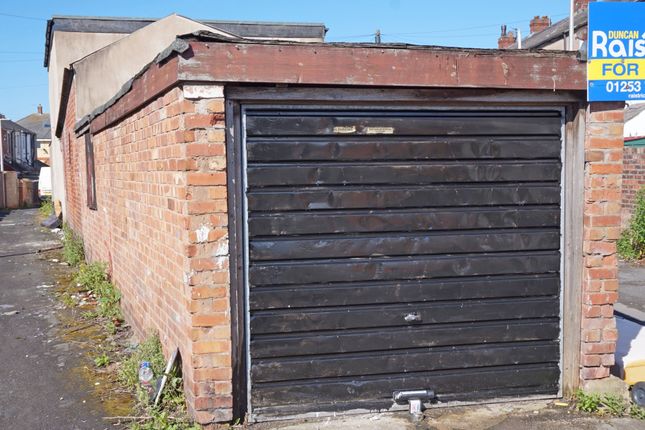Parking Garage For Sale In Rear Of Enfield Road Blackpool Fy1