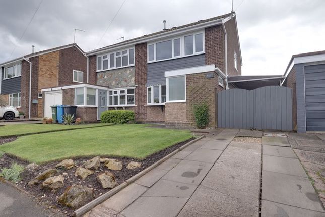 Semi-detached house for sale in Holme Rise, Penkridge, Staffordshire