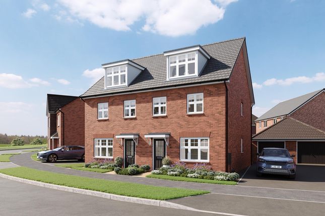 Thumbnail Semi-detached house for sale in "The Beech" at Watling Street, Nuneaton